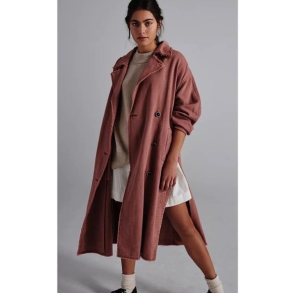 Free People Kelly Trench Coat Size XS/S - Picture 1 of 13